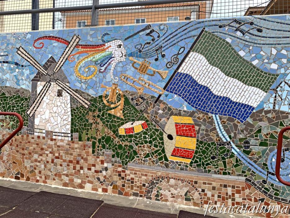 El Perelló - Mural del Parc de les Comes 