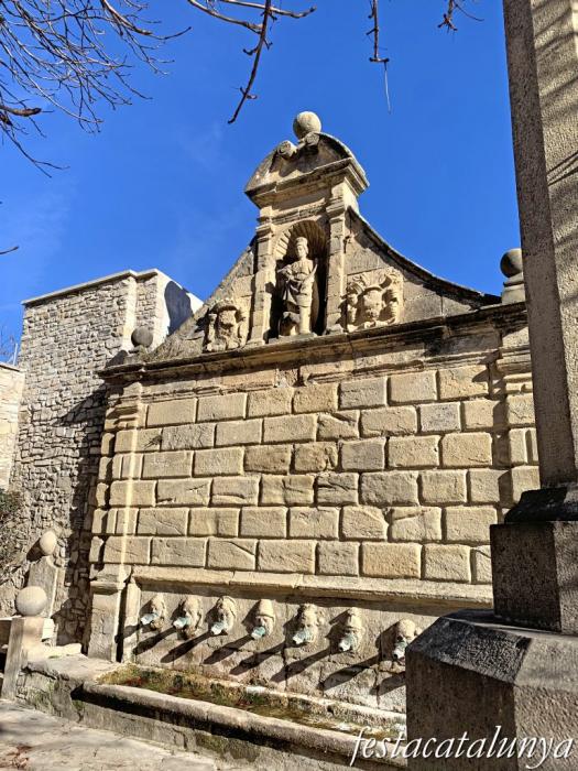 Santa Coloma de Queralt - Fonts de les Canelles o dels Comtes 