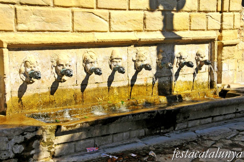 Santa Coloma de Queralt - Fonts de les Canelles o dels Comtes 