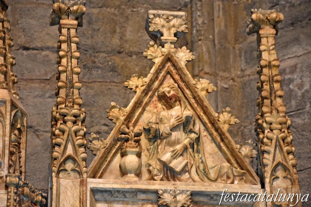 Santa Coloma de Queralt - Retaule de Sant Llorenç a Santa Maria 