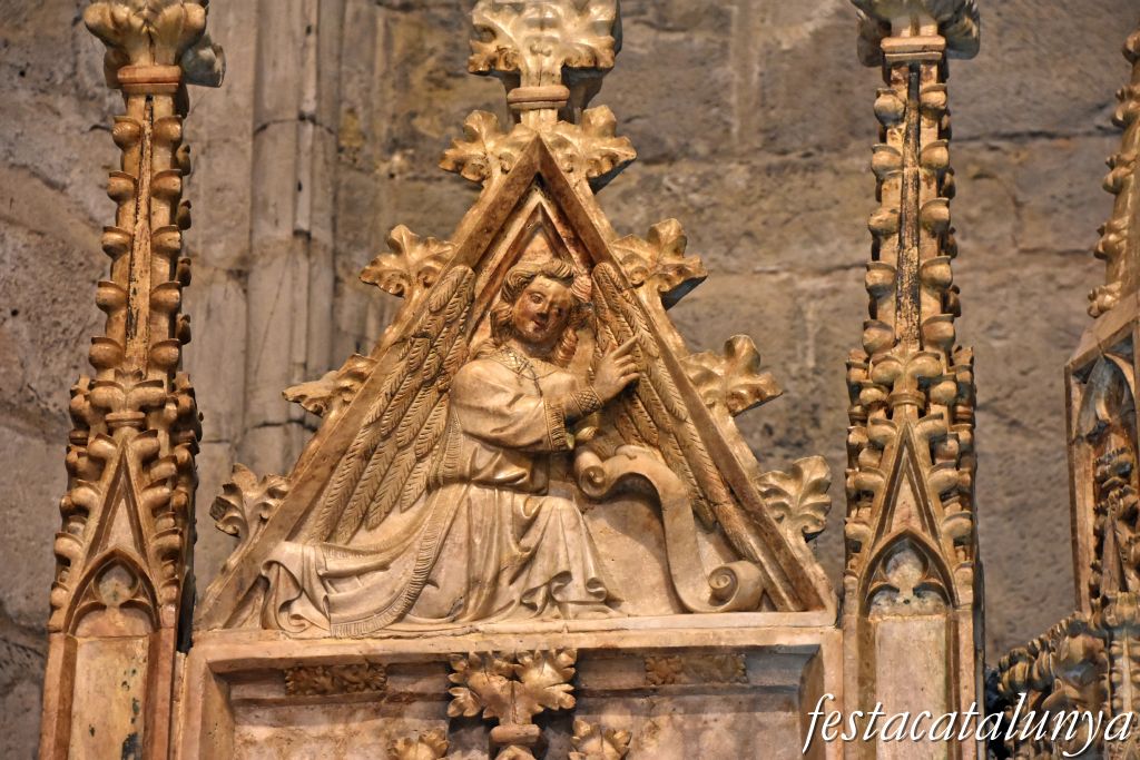 Santa Coloma de Queralt - Retaule de Sant Llorenç a Santa Maria 