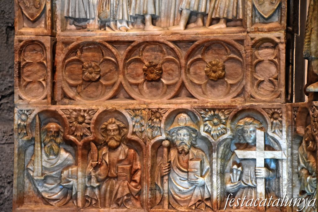 Santa Coloma de Queralt - Retaule de Sant Llorenç a Santa Maria 