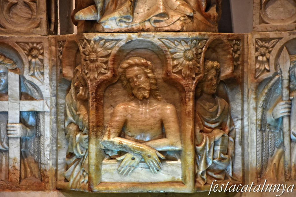 Santa Coloma de Queralt - Retaule de Sant Llorenç a Santa Maria 