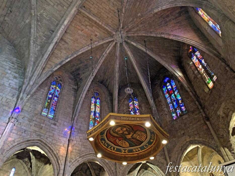 Santa Coloma de Queralt - Interior de l'església de Santa Maria 
