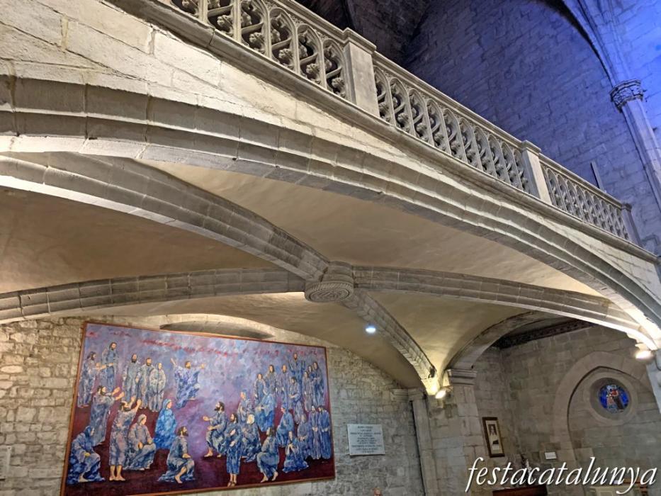 Santa Coloma de Queralt - Interior de l'església de Santa Maria 