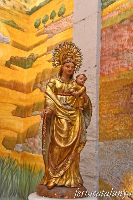 Santa Coloma de Queralt - Interior de l'església de Santa Maria 