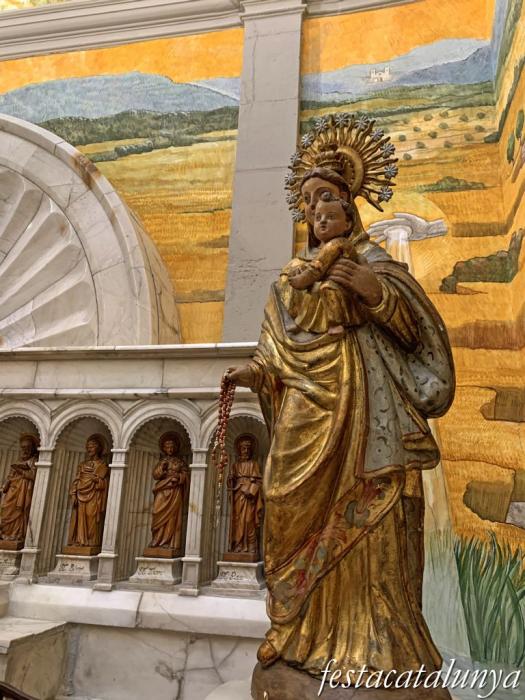 Santa Coloma de Queralt - Interior de l'església de Santa Maria 