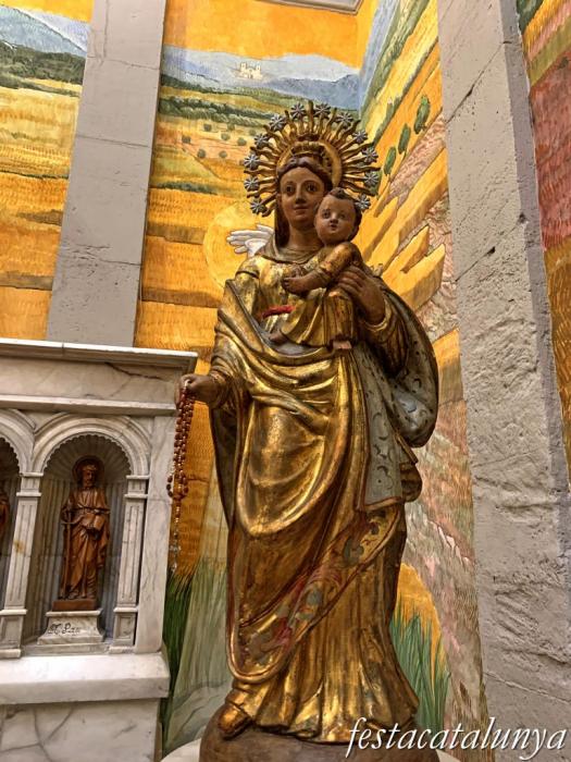 Santa Coloma de Queralt - Interior de l'església de Santa Maria  