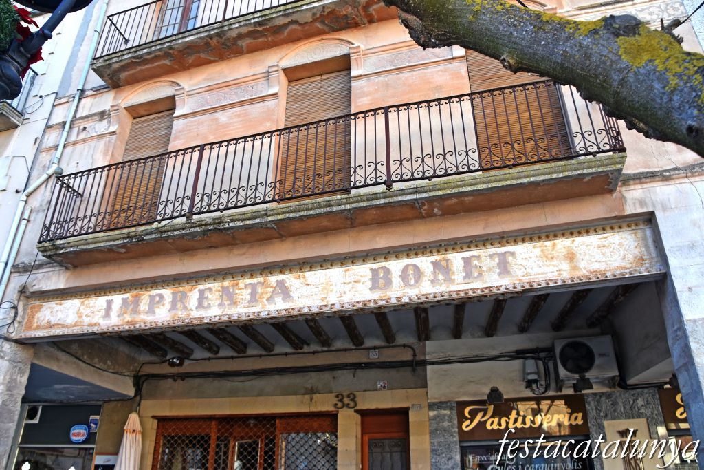 Santa Coloma de Queralt - Plaça Major