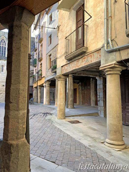 Santa Coloma de Queralt - Plaça d'Avall o de l'Església