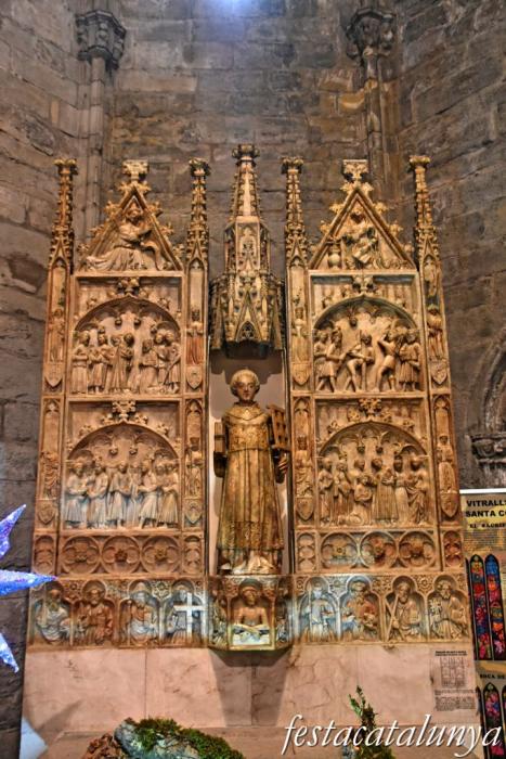 Santa Coloma de Queralt - Retaule de Sant Llorenç a Santa Maria 