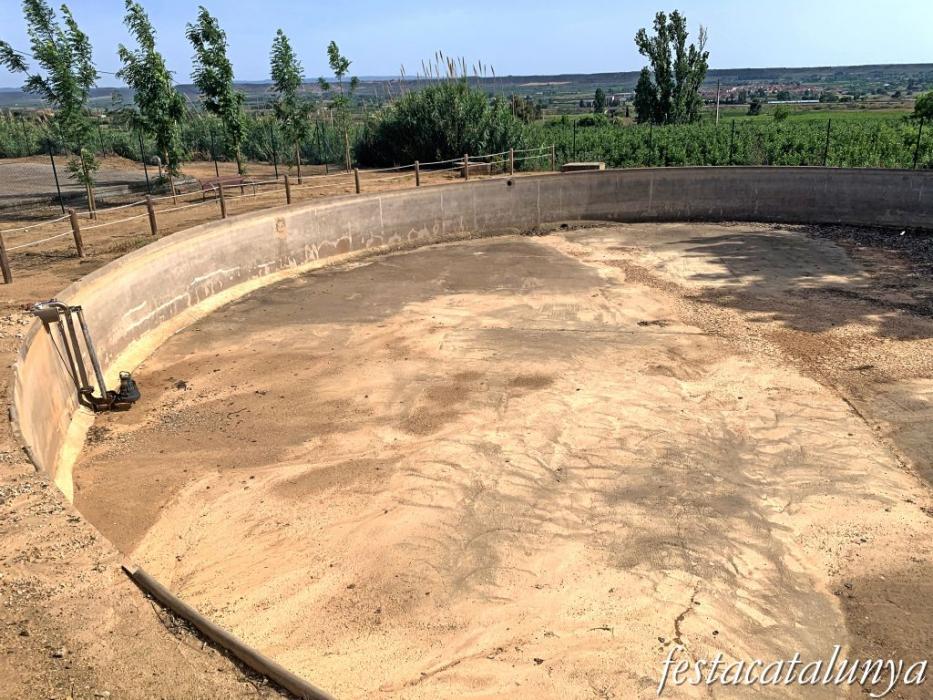 Puigverd de Lleida - El Dipòsit de Francesc Macià al turó de la Pena 