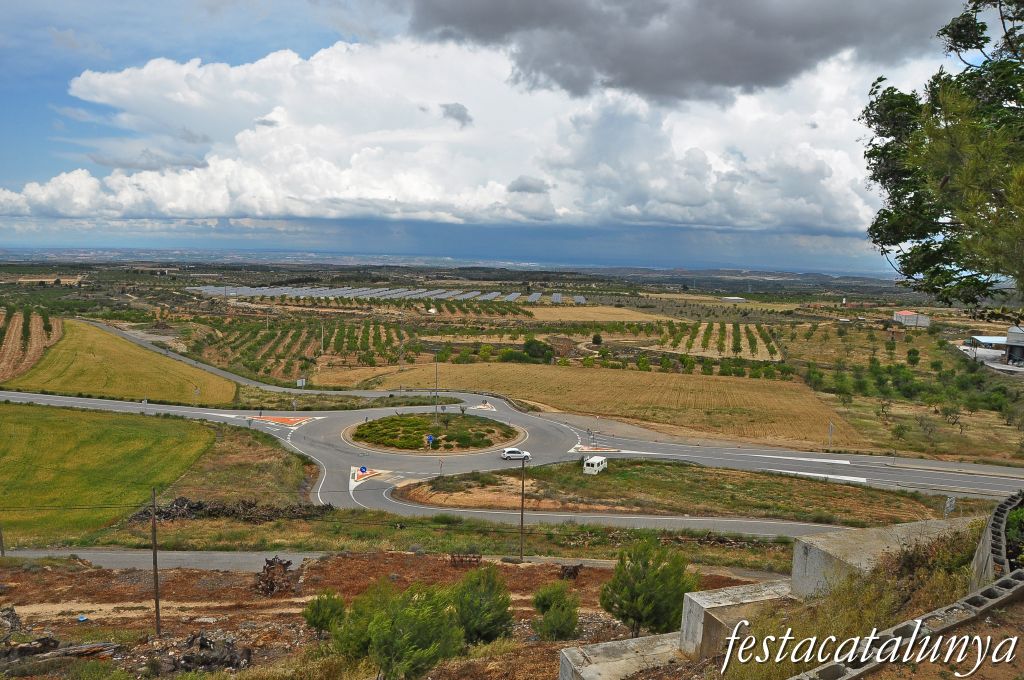 Maials - Vistes panoràmiques des del poble  
