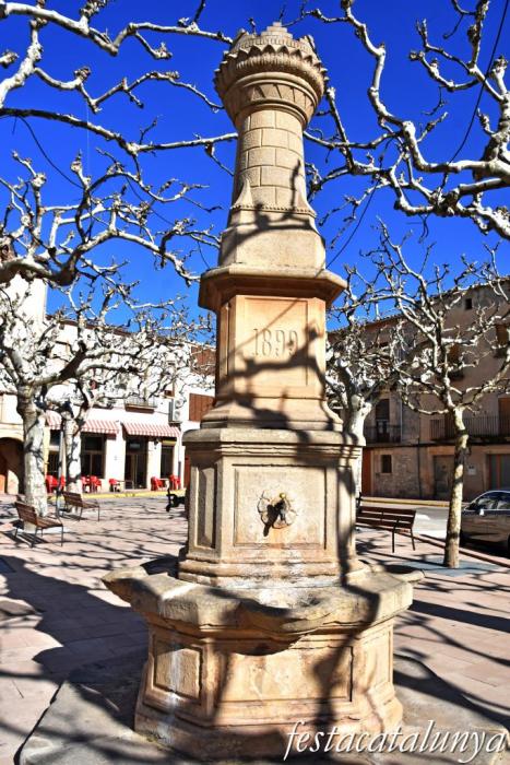 Verdú - Font de la Plaça Major 