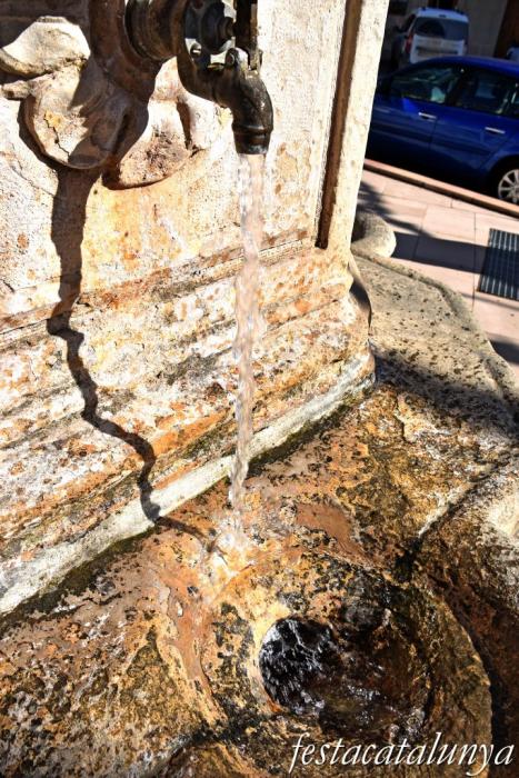 Verdú - Font de la Plaça Major 