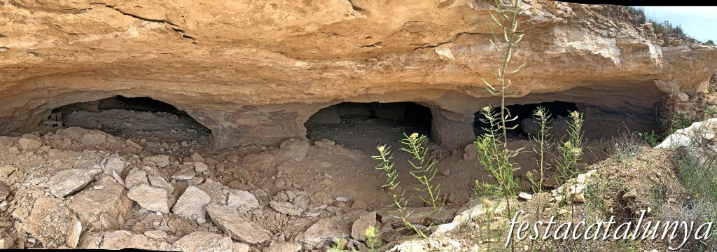 La Granadella - La gravera, galeries i coves de grava 