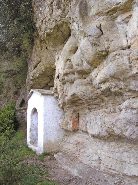Les Masies de Voltregà - Conjunt troglodític de Quintanes (Foto: Mapa del Patrimoni. Diputació de Barcelona) 