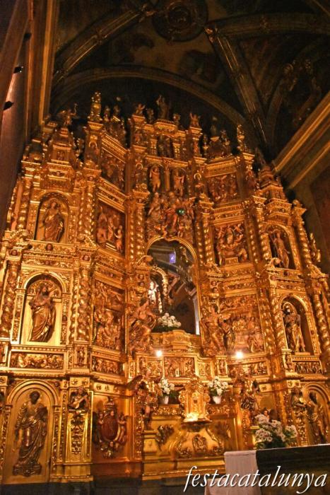 Les Masies de Voltregà - Retaule de l'altar major del Santuari de la Gleva 