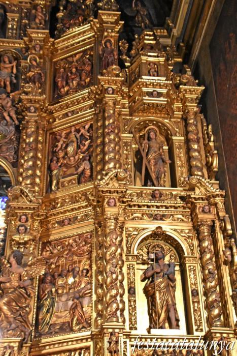 Les Masies de Voltregà - Retaule de l'altar major del Santuari de la Gleva 