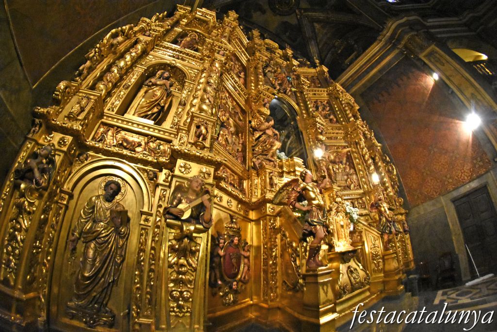 Les Masies de Voltregà - Retaule de l'altar major del Santuari de la Gleva