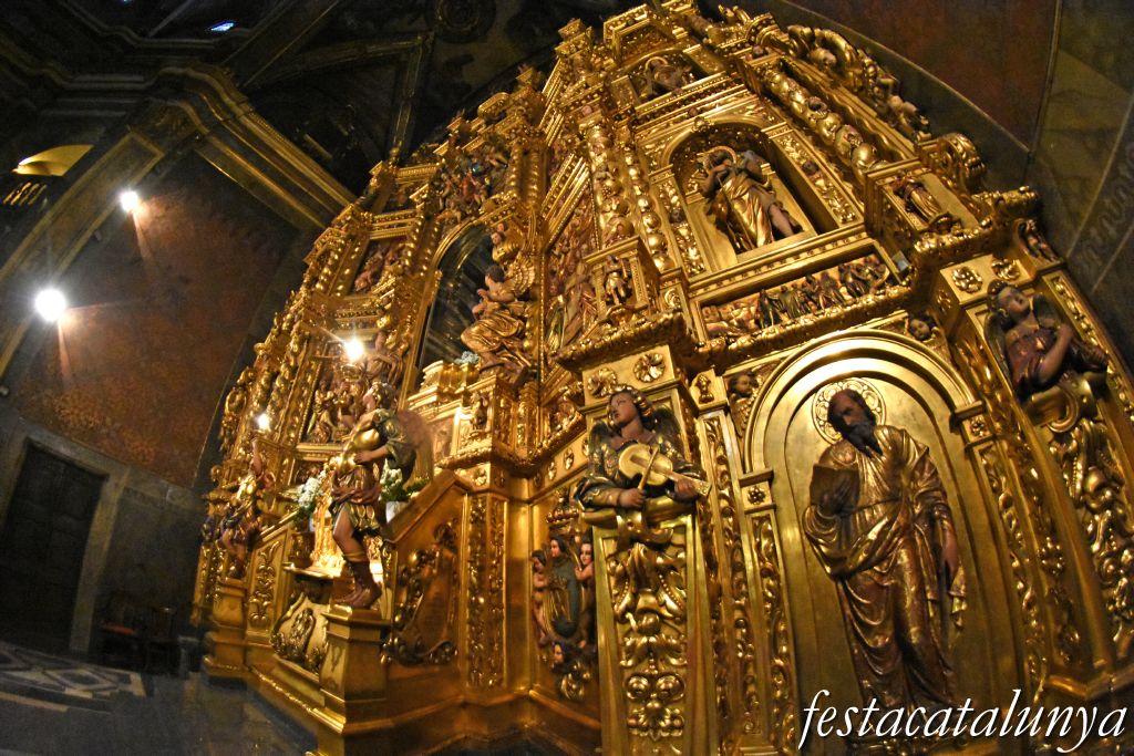 Les Masies de Voltregà - Retaule de l'altar major del Santuari de la Gleva 