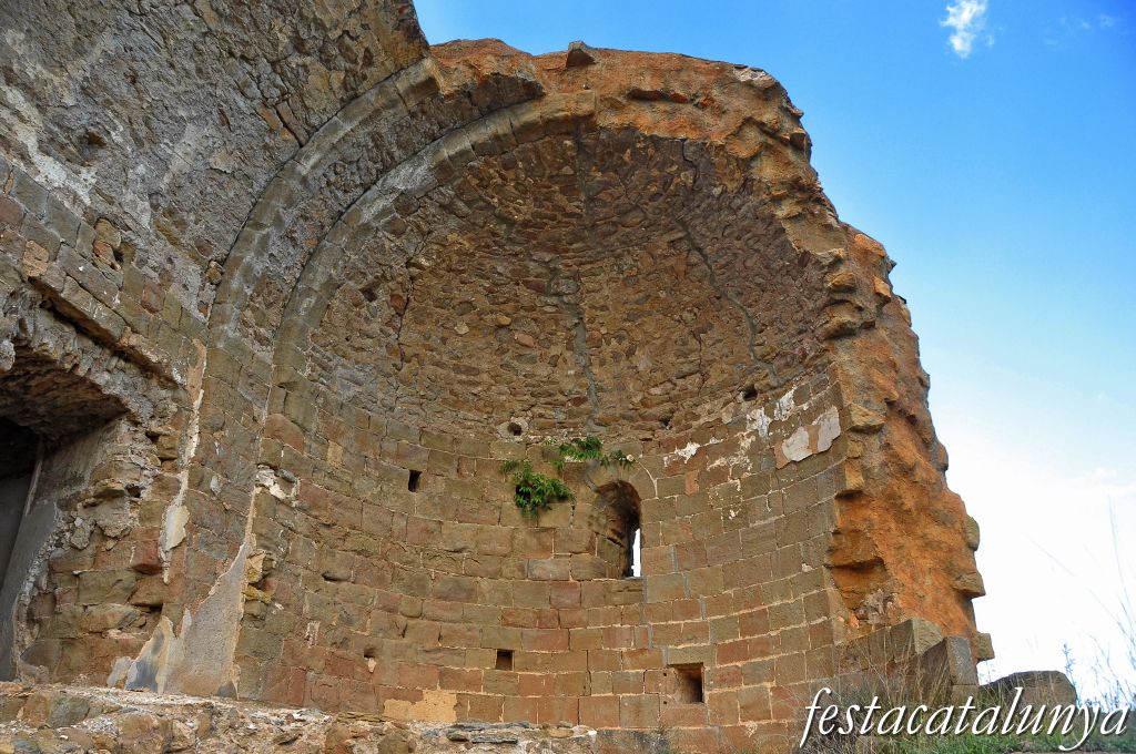 Pinell de Solsonès - Castell i antiga església de Sant Pere de Madrona 