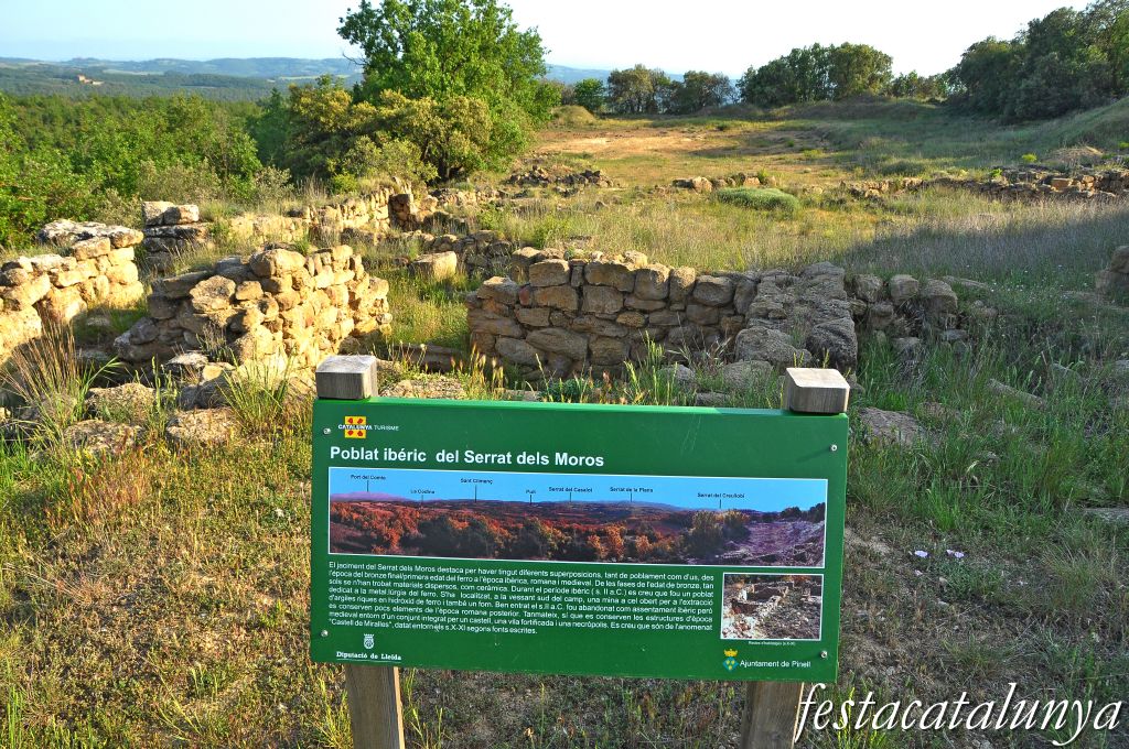 Pinell de Solsonès - Poblat ibèric del Serrat dels Moros 
