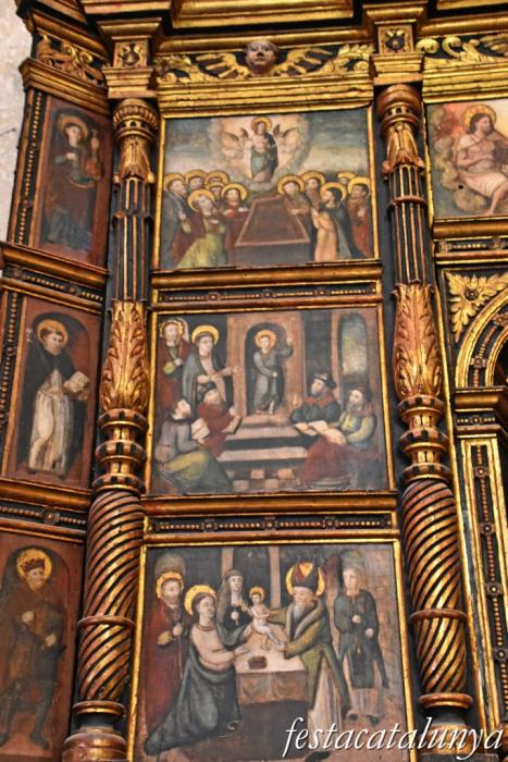Vinyols i els Arcs - Retaule del Roser a Santa Caterina