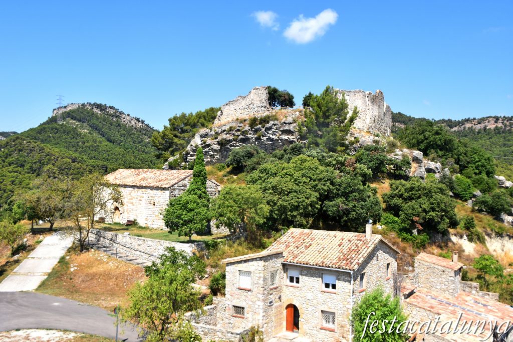 Santa Maria de Miralles - Castell de Miralles 