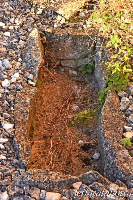 Santa Maria de Miralles - Tombes de la necròpolis del Serrat a Sant Romà 