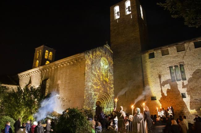Pessebre Vivent a Món Sant Benet