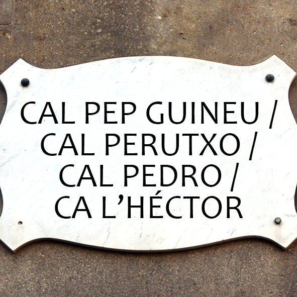 Cal Pep Guineu, cal Perutxo, cal Pedro o ca l'Héctor de Masllorenç