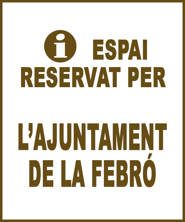 La Febró - Anunci no disponible