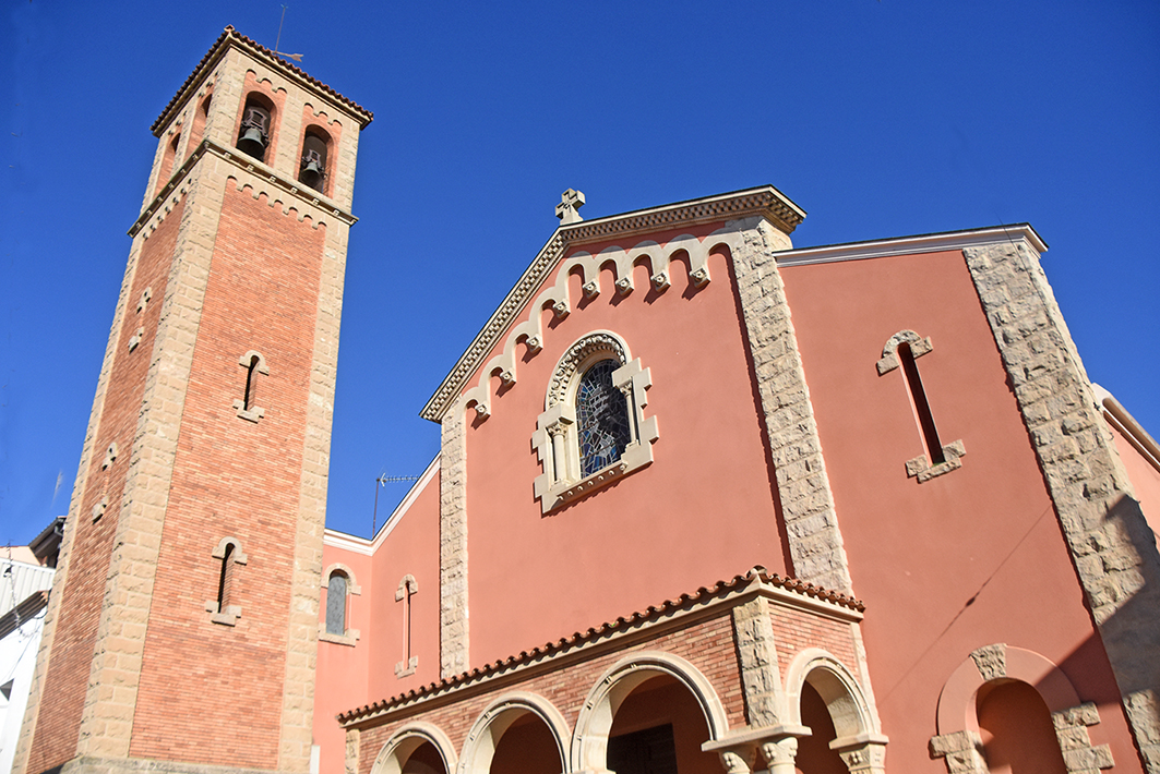 Hostalets de Pierola, Els - Església parroquial de Sant Pere