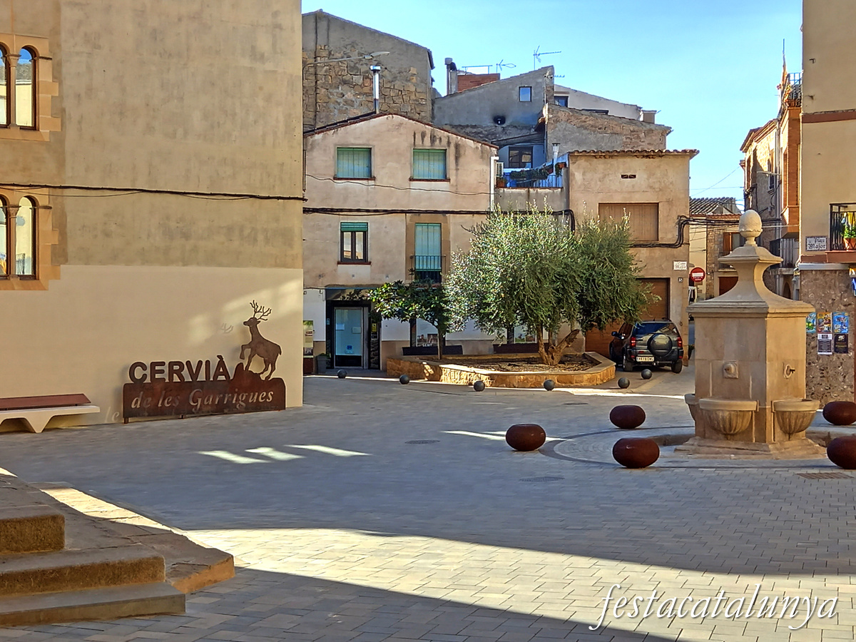 Cervià de les Garrigues - Nucli històric