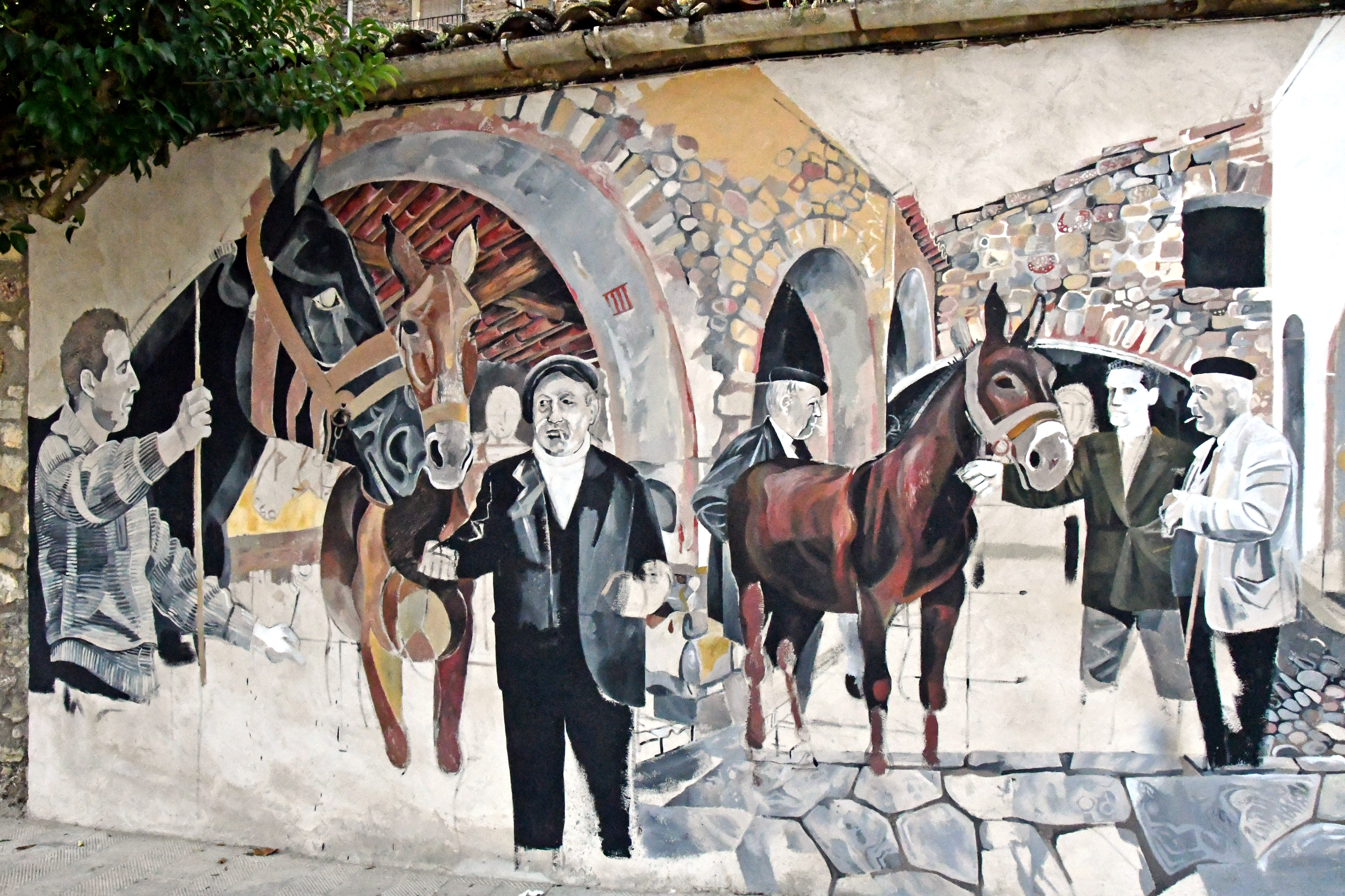 Espais de la Fira de Salàs de Pallars: raval de la Vall, la zona de compravenda