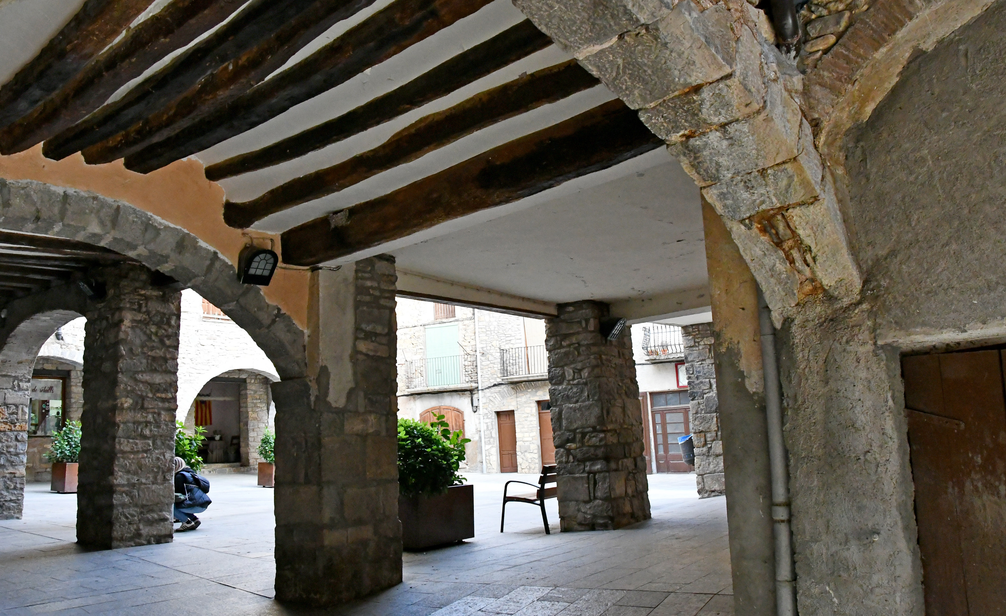 Plaça del Mercat de Salàs de Pallars