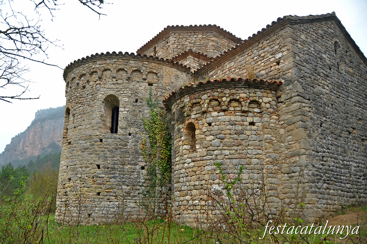 Navès - Església i antic monestir de Graudescales 