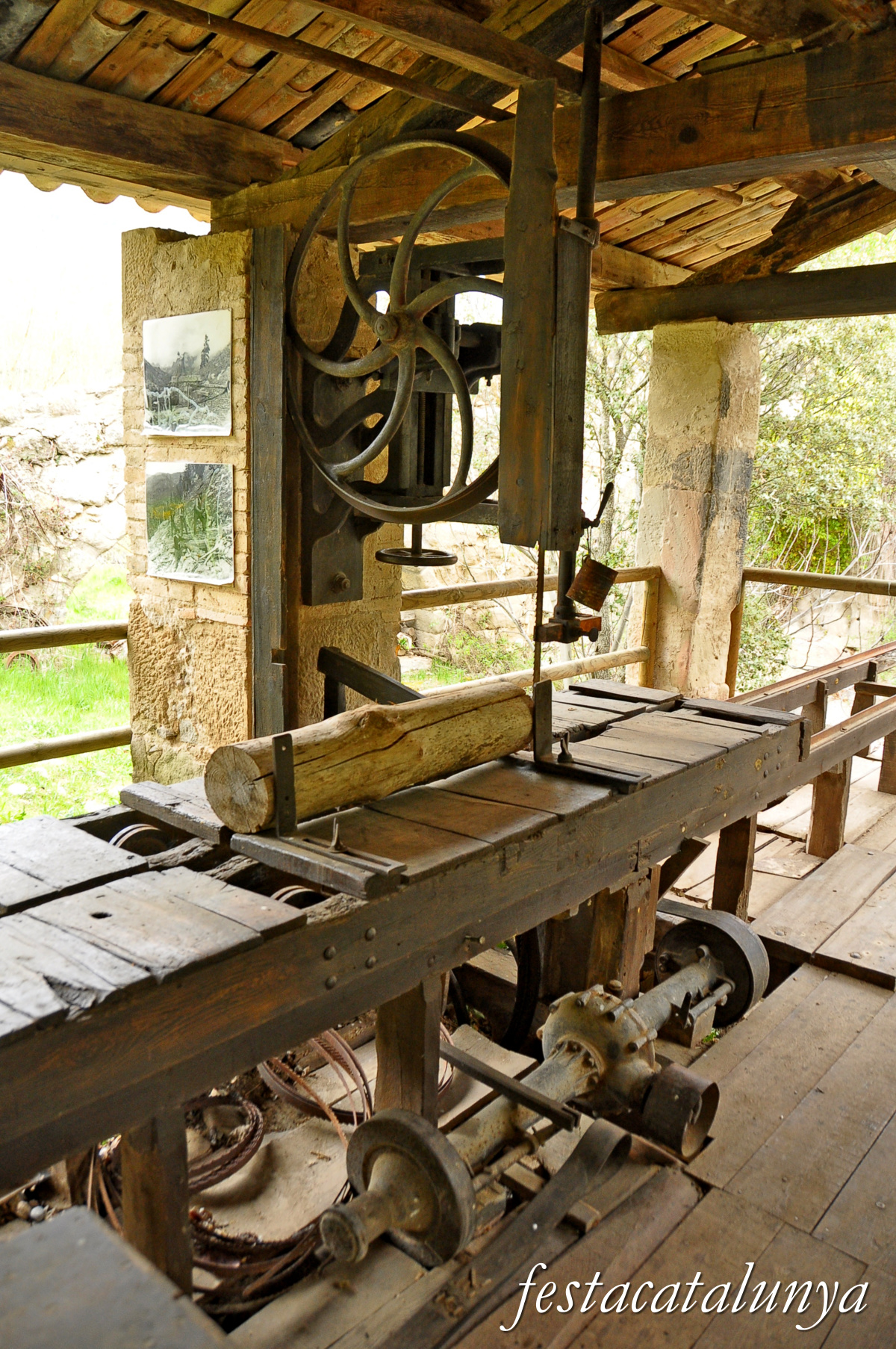 Navès - Serradora de ca l'Ambrós a la vall d'Ora