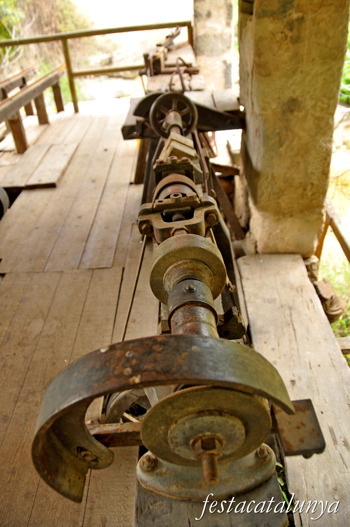 Navès - Serradora de ca l'Ambrós a la vall d'Ora