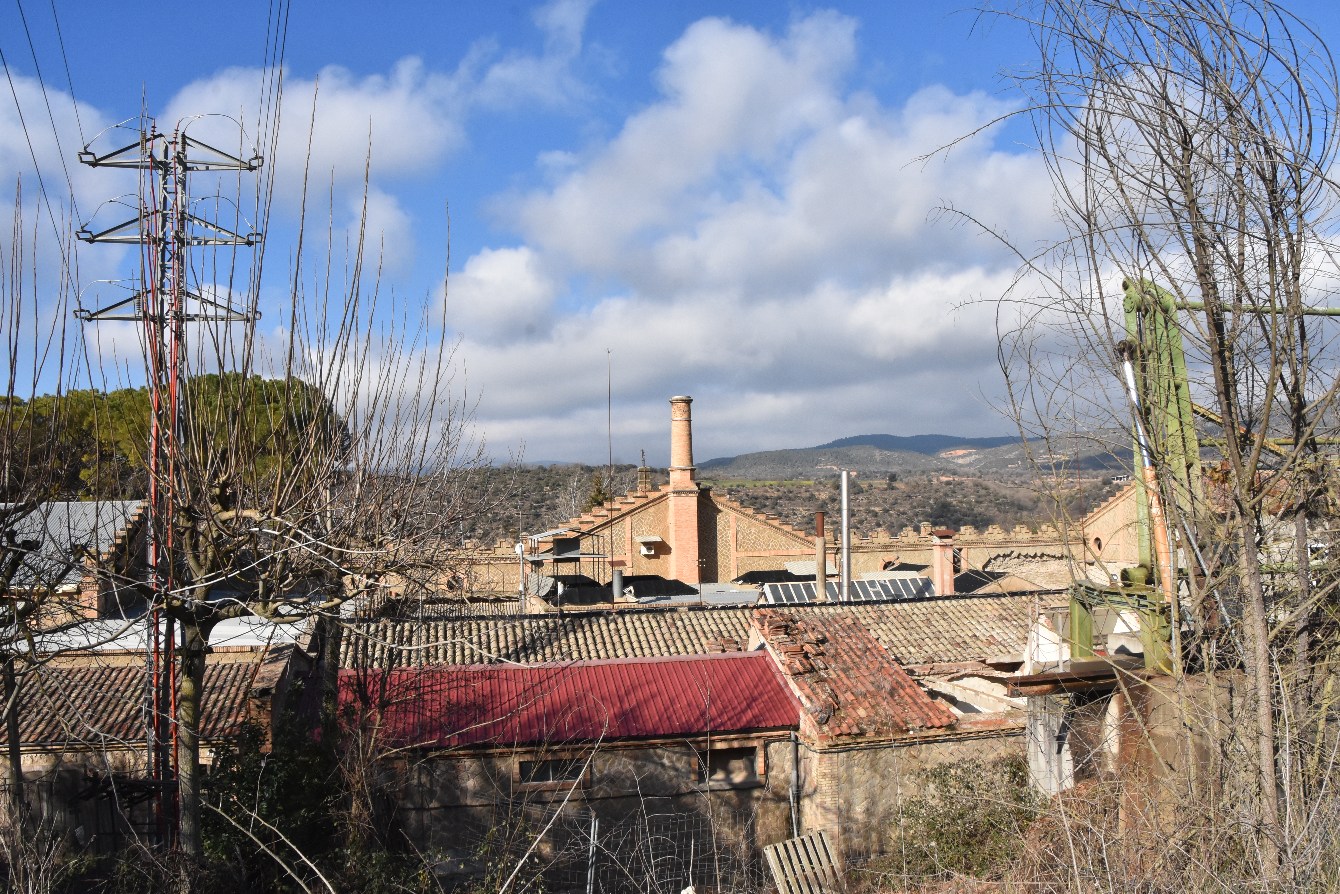 Colònia la Fàbrica al Pont d'Alentorn d'Artesa de Segre