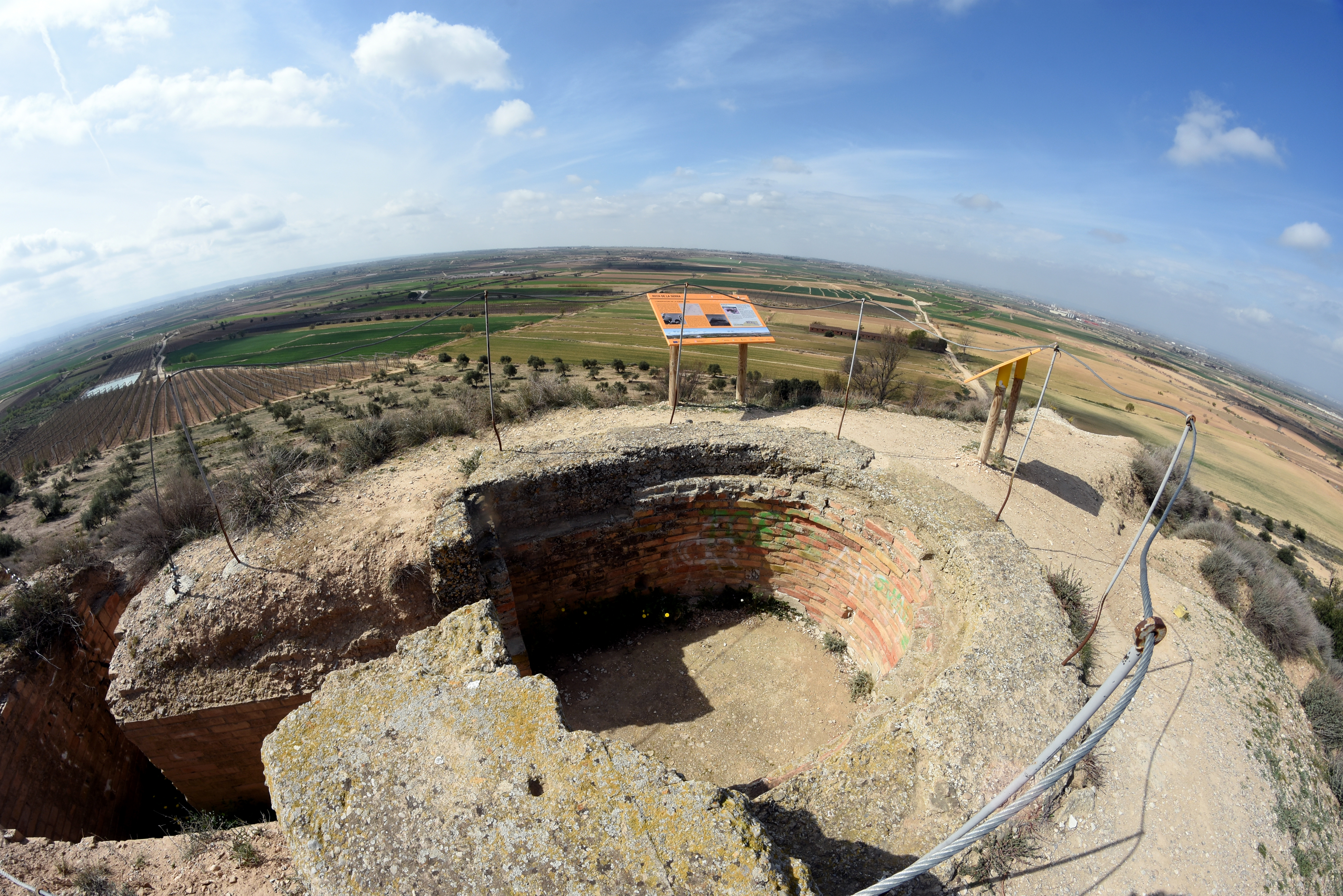 Observatori i búnquer de la guerra civil de Sidamon al terme de Torregrossa ***