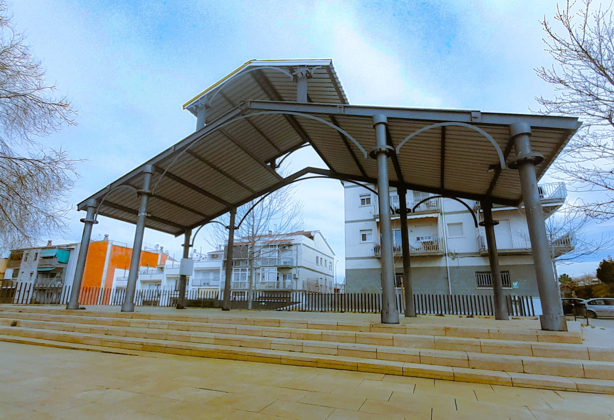 Plaça Major i glorieta de Bellavista a les Franqueses del Vallès