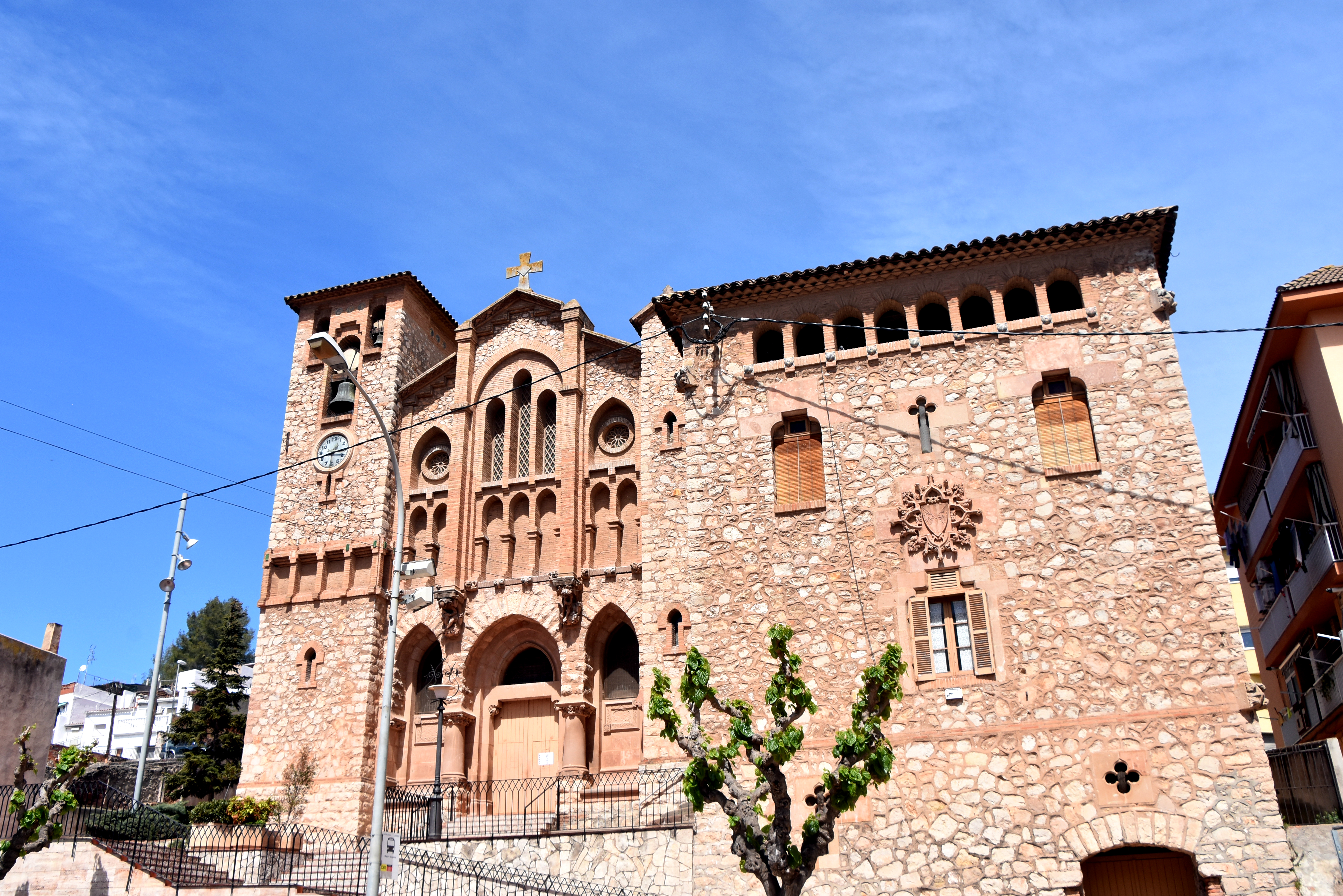 Església parroquial de Sant Esteve de Cervelló