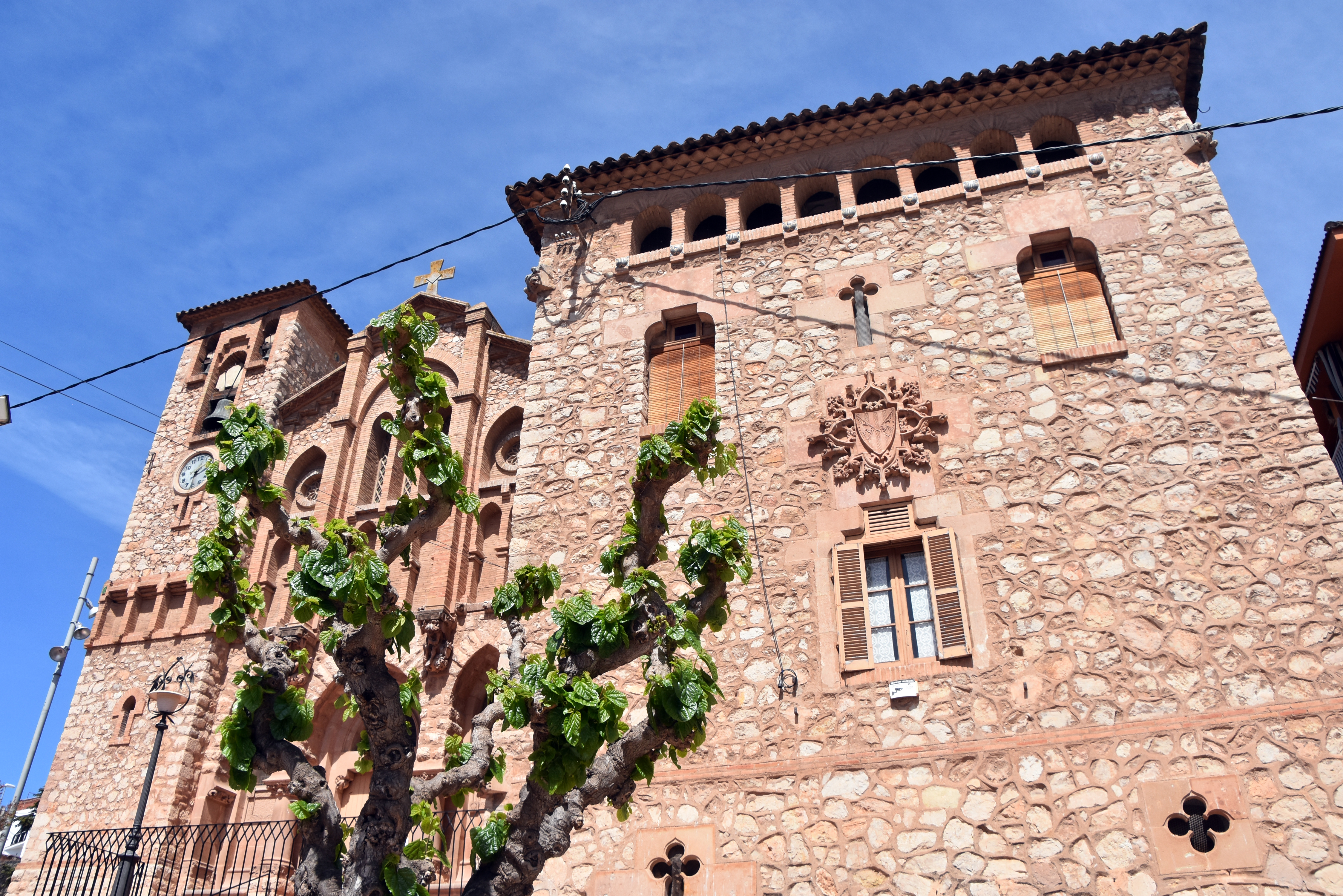 Cervelló - Església parroquial de Sant Esteve de Cervelló