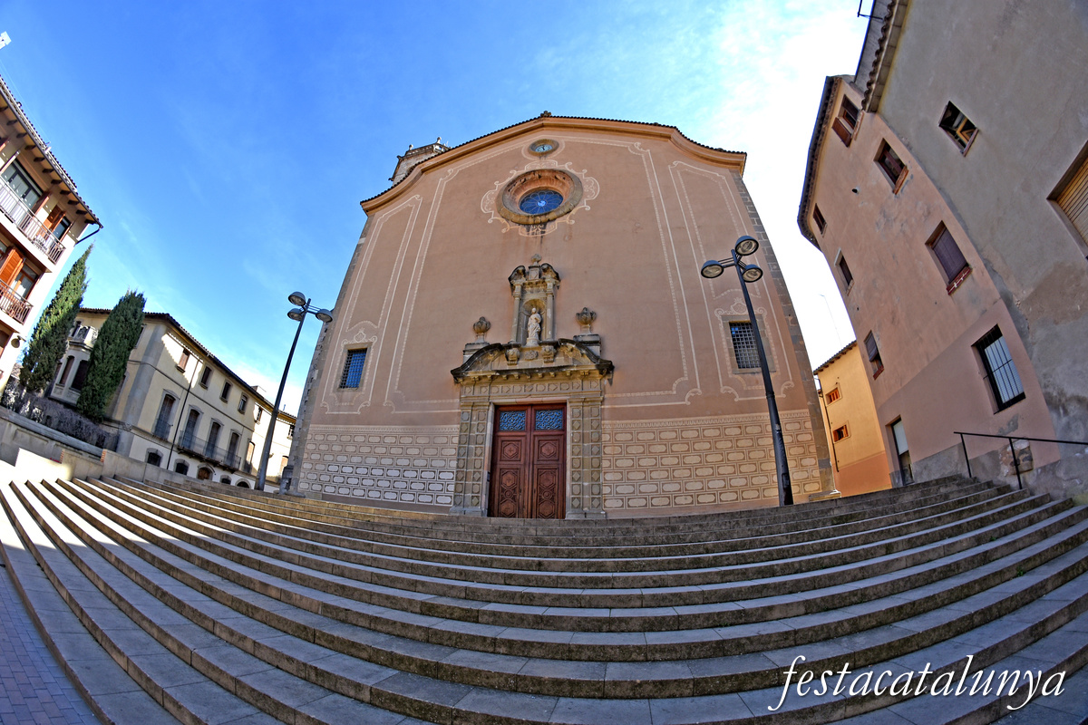 Centelles - Església parroquial de Santa Coloma i sagrera 