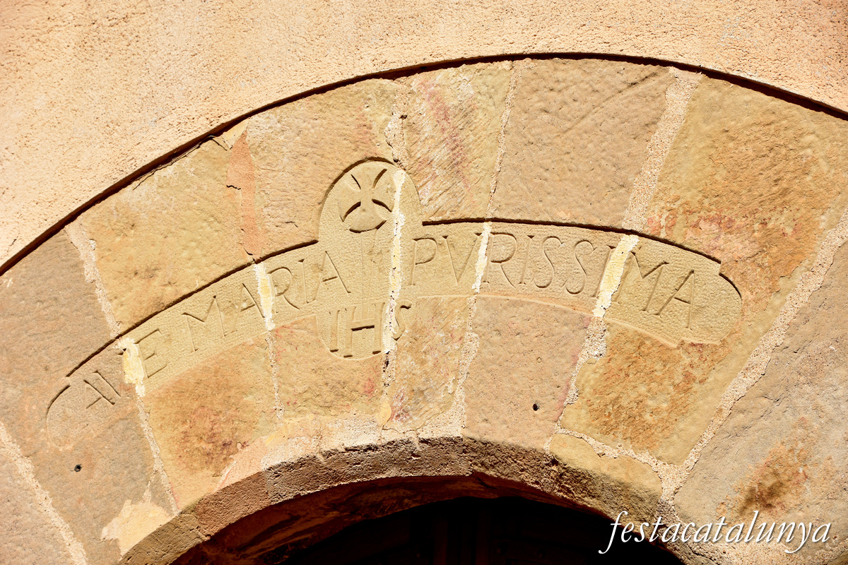 Centelles - Església parroquial de Santa Coloma i sagrera - Casa de la Rectoria 