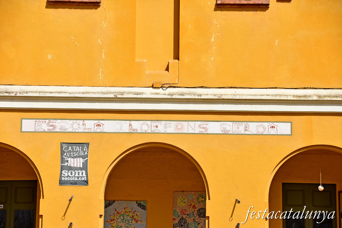 Centelles - L'escola Ildefons Cerdà 