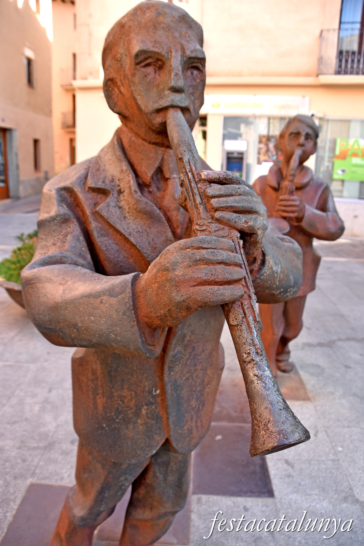 Centelles - Grup Escultòric de l'Orquestra Baliga-Balaga 