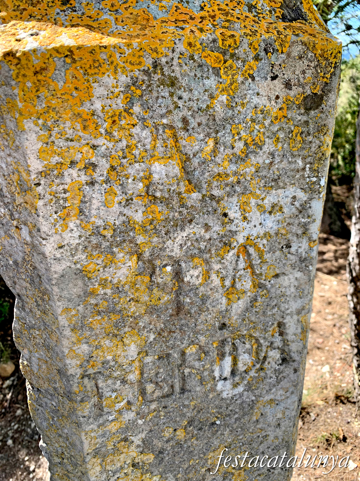 Almatret - Fita de les tres províncies: Tarragona, Lleida i Saragossa 